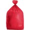 Ornativity Huge Gift Wrap Bag - Large Plastic Red Wrapping Bags for Jumbo Birthday Christmas Holiday Graduation Gifts and Festive Parties
